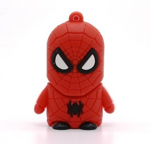 Pankreeti PKT1155 Spiderman Cartoon Designer 256 GB Pen Drive(Red)