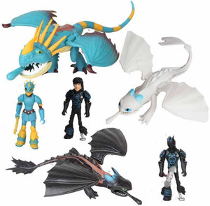 Light fury and night fury toys sales