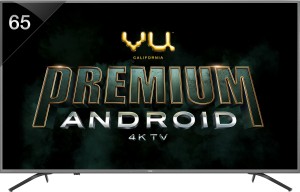 Vu Premium Android 163cm (65 inch) Ultra HD (4K) LED Smart TV(65-OA)