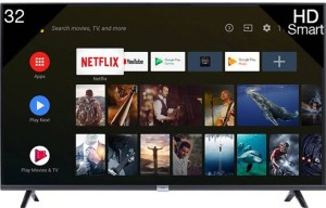 iFFALCON by TCL 79.97cm (32 inch) HD Ready LED Smart Android TV  with Google assistant tv HDR 10 and Dolby Audio(32F2A)