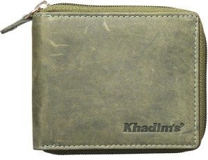 Khadim Men Brown Leather Wallet