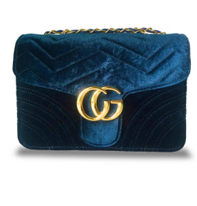 thefirstgift Blue Sling Bag Stylish velvet sling bags Blue Price in India Flipkart
