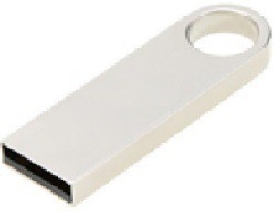 SMKT Waterproof Metal WITH HOLE 32 GB Pen Drive(Silver)