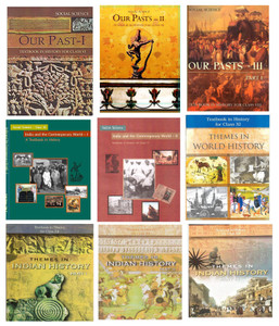 New NCERT Textbook History Combo Set 6th To 12th English