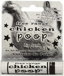 Chicken poop lip balm sale