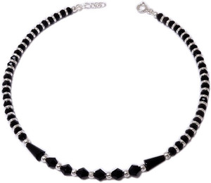 Black moti payal shop