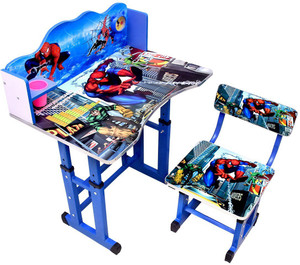 Childrens spiderman table and chairs deals