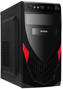 Intex Cabinet With Smps Mid Cabinet(Black)