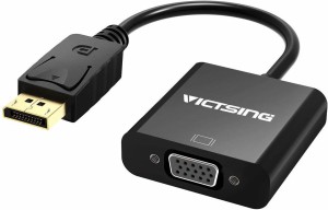 VicTsing DisplayPort (DP) to VGA Adapter Gold-Plated Converter for PC Laptop Wireless Network VOIP Adapter(10 V)