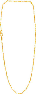 PC Chandra Jewellers GOLDLITES Long and Short Chain Yellow Gold