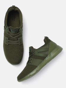 Olive green training shoes shop