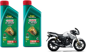 Tvs apache rtr 160 4v engine oil price 2025