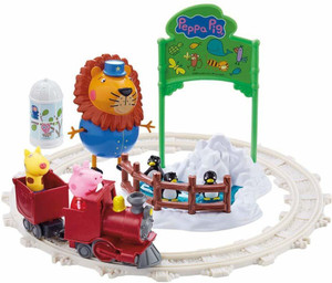 Peppa pig zoo set sale