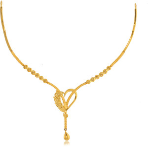Senco Gold GN D000285866 Rope Yellow Gold Precious Necklace Price