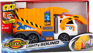 Fast lane light and sound sales garbage truck