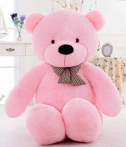 RSS SOFT TOYS Very Soft Lovable Huggable Teddy Bear Pink 3 feet