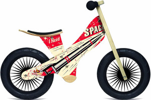 Kinderfeets retro wooden balance bike sales