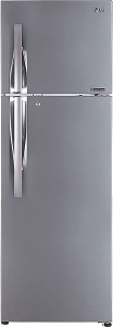 LG 360 L Frost Free Double Door 3 Star Refrigerator(Shiny Steel, GL-I402RPZY)