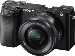 sony ilce-6100l/b in5 mirrorless camera with 16-50 mm power zoom lens(black)