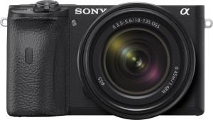 sony ilce-6600m/b in5 mirrorless camera with 18-135 mm zoom lens(black)