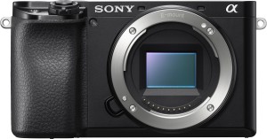 sony ilce-6100/b in5 mirrorless camera body only(black)