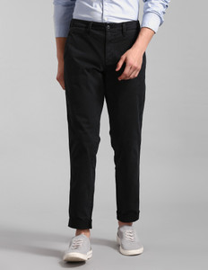 GAP Slim Fit Men Black Trousers Buy GAP Slim Fit Men Black