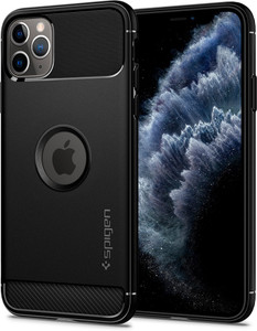 Spigen Rugged Armor Back Cover for Apple iPhone 11 Pro Max Spigen Flipkart