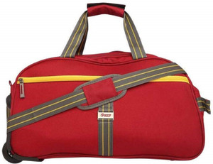 VIP Dft cabin Duffel With Wheels Strolley Red Price in India