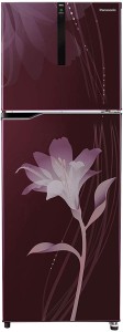 Panasonic 307 L Frost Free Double Door 3 Star (2019) Refrigerator(Lily Wine, NR-BG311PLW3)