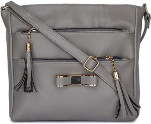 Beets Collection Grey Sling Bag Girls Women Shoulder Sling Bags one side For College side bags Stylish grey Price in India Flipkart