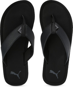 Puma black thong flip flop new arrivals