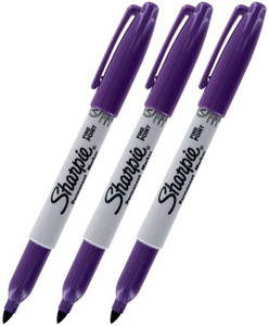 Flipkart Sharpie Permanent Marker Fine Point Purple Marker