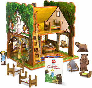 Goldilocks and the three bears dolls on sale