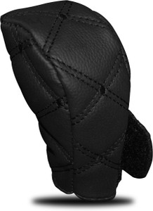 Leather gear shop knob cover