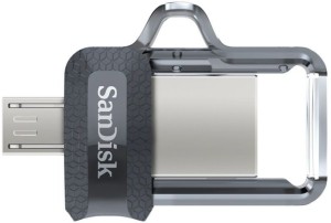 SanDisk DUAL OTG PEN DRIVE 64 OTG Drive(Black, Type A to Micro USB)
