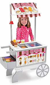 Melissa and doug ice cream cart sale