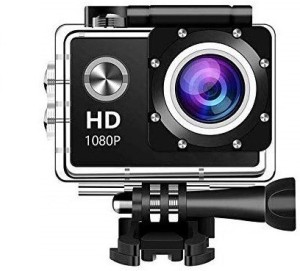 babytiger sports camera go pro hd1080p action waterproof sports camera with 2-inch lcd, waterproof diving/sports camcorder sports and action camera(black, 1080 mp)