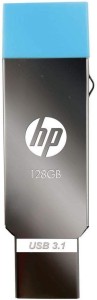 HP HPFD302M-128 128 GB OTG Drive(Silver, Type A to Micro USB)