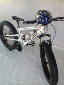 maatrixx Lifebike fat bike with dual disc brake suspensions 21