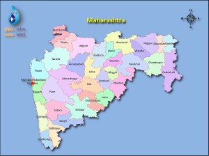 Maharashtra map hires stock photography and images  Alamy
