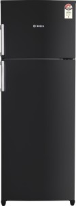 Bosch 347 L Frost Free Double Door 4 Star (2019) Refrigerator(Metallic Black, Dark Grey, KDN43VB40I)