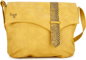 Baggit yellow sling bag new arrivals