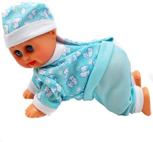 Giggling baby doll sales
