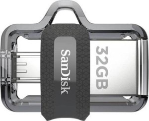 SanDisk Ultra Dual Drive M3.0 32 GB OTG Drive 32 GB OTG Drive (Black, Type A to Micro USB) 32 GB Pen Drive(Black)