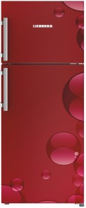 liebherr 260 l frost free double door 4 star refrigerator(red cluster, tcr 2620)