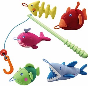 HABA Water Friends Angler Playset with Fishing Pole Bath Toy