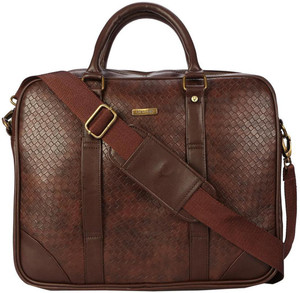 Allen Solly 15.6 inch inch Laptop Messenger Bag Brown Price in India Flipkart