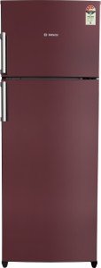 Bosch 347 L Frost Free Double Door 4 Star (2019) Refrigerator(Chocolate Plum, KDN43VD40I)