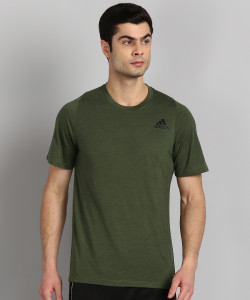 Olive green sales adidas t shirt