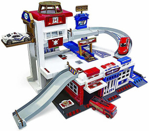 Fast lane construction site playset sale